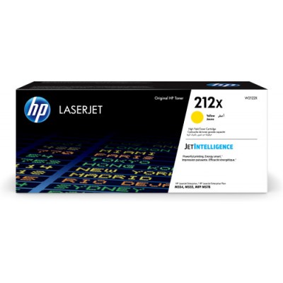 HP Cartucho de toner Original LaserJet 212X amarillo de alta capacidad