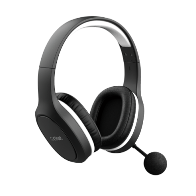 Trust GXT 391 Thian Auriculares Inalambrico y alambrico Diadema Juego USB Tipo C Negro Blanco