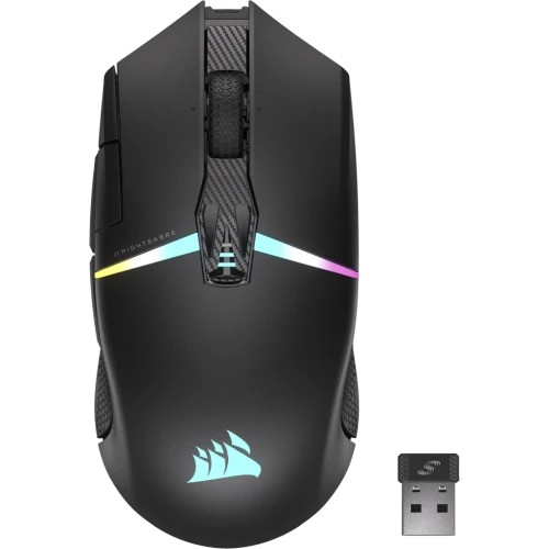 13966-Corsair CH-931B011-EU raton mano derecha RF Wireless + Bluetooth Optico 26000 DPI