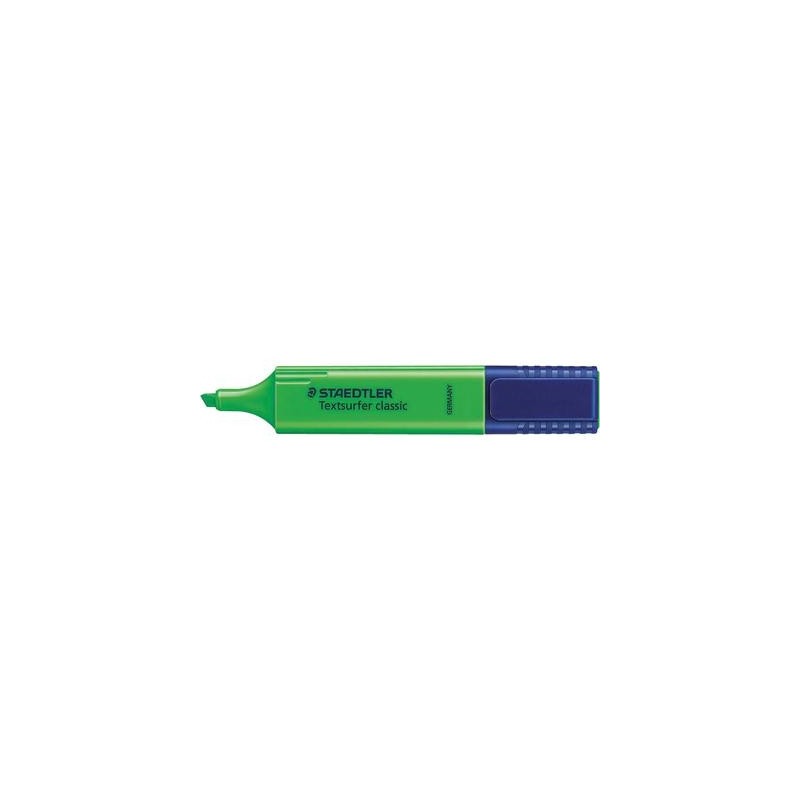 1402-MARCADOR FLUORESCENTE TEXTSURFER CLASSIC 1-5MM. VERDE STAEDTLER 364-5 1402-MARCADOR FLUORESCENTE TEXTSURFER CLASSIC 1-5MM. VERDE STAEDTLER 364-5