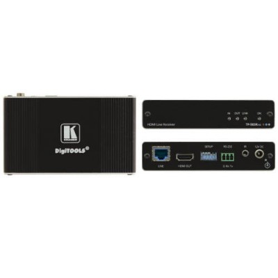 KRAMER RECEPTOR HD BASE T ALTO RENDIMIENTO 4K HDMI TP 583RXR NEGRO