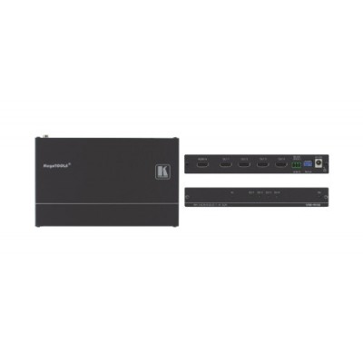 Kramer Electronics VM 4H2 amplificador de linea de video Negro