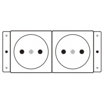 Kramer Electronics TS 2DE toma de corriente