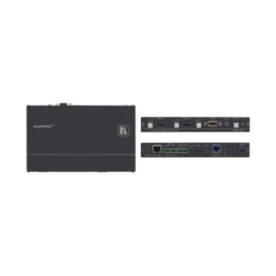 Kramer Electronics DIP 20 extensor audio video Transmisor de senales AV Negro