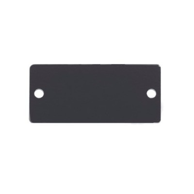 Kramer Electronics W BLANKB placa de pared y cubierta de interruptor Negro