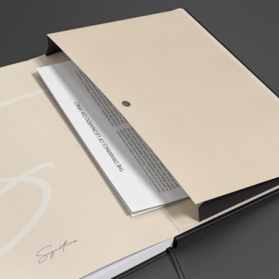 CUADERNO SIGNATURE A5 TAPA EXTRADURA 80H LISO COLOR NEGRO OXFORD 400163617