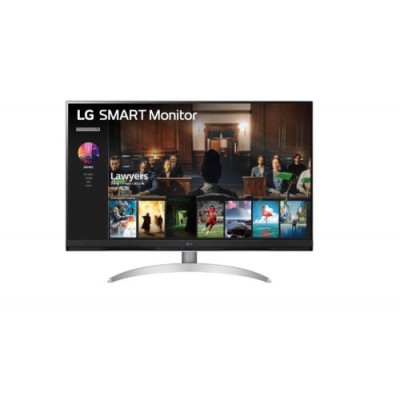 LG MONITOR 32SQ700S W 32 SMART 4K UHD CON WEBOS 3840 X 2160 16 9 60HZ 5MS