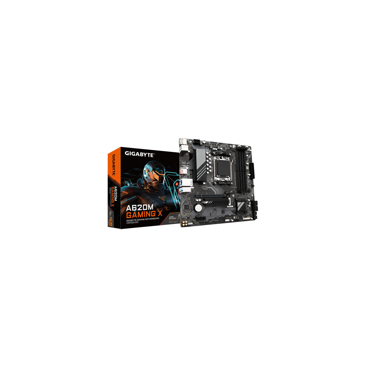 Gigabyte A620M GAMING X placa base AMD A620 Zocalo AM5 micro ATX