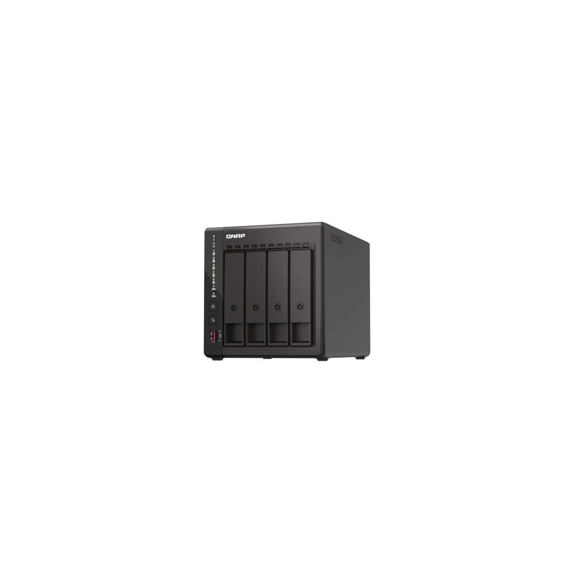 QNAP TS 453E NAS Torre Ethernet Negro J6412