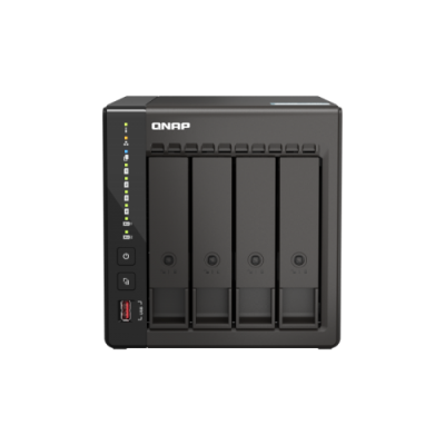 QNAP TS 453E NAS Torre Ethernet Negro J6412