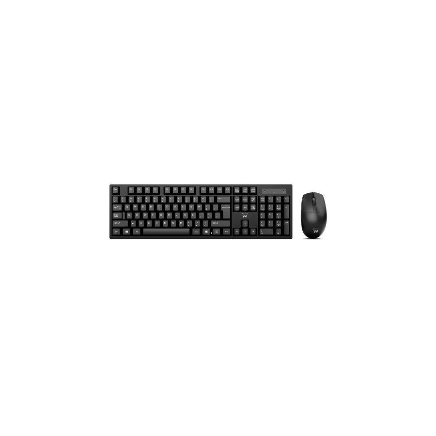 14364-Ewent EW3281 teclado Raton incluido RF inalambrico QWERTY Espanol Negro 14364-Ewent EW3281 teclado Raton incluido RF inalambrico QWERTY Espanol Negro