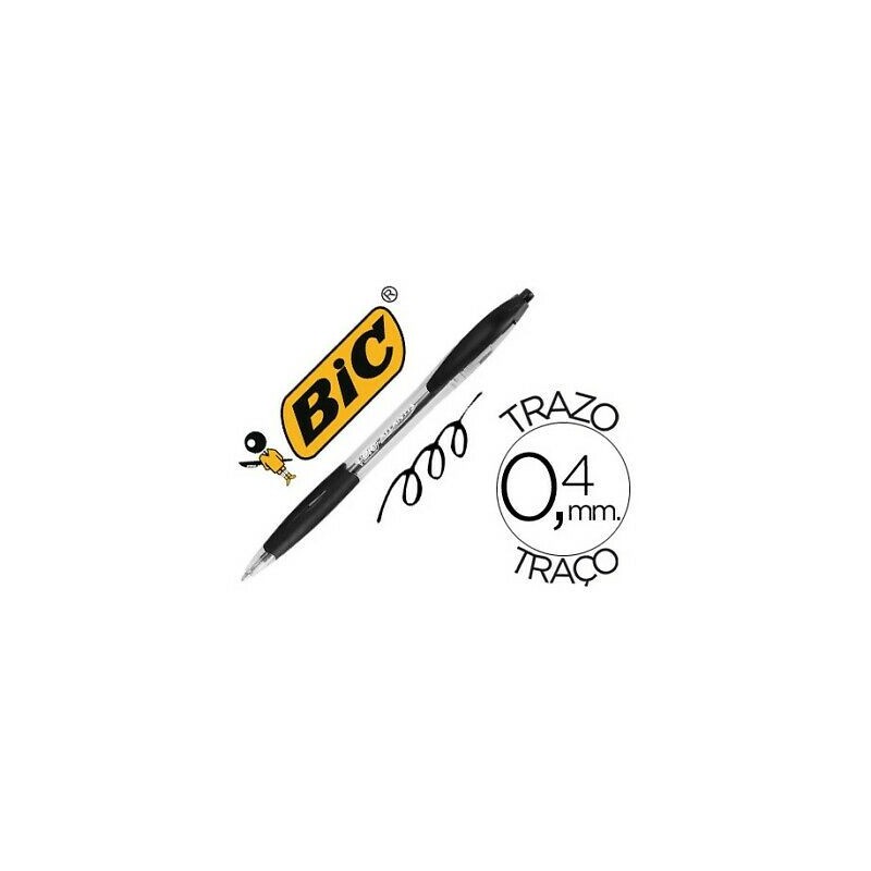 1440-BOLIGRAFO RETRACTIL TRAZO 0,4 MM. ATLANTIS NEGRO BIC 887132 1440-BOLIGRAFO RETRACTIL TRAZO 0,4 MM. ATLANTIS NEGRO BIC 887132