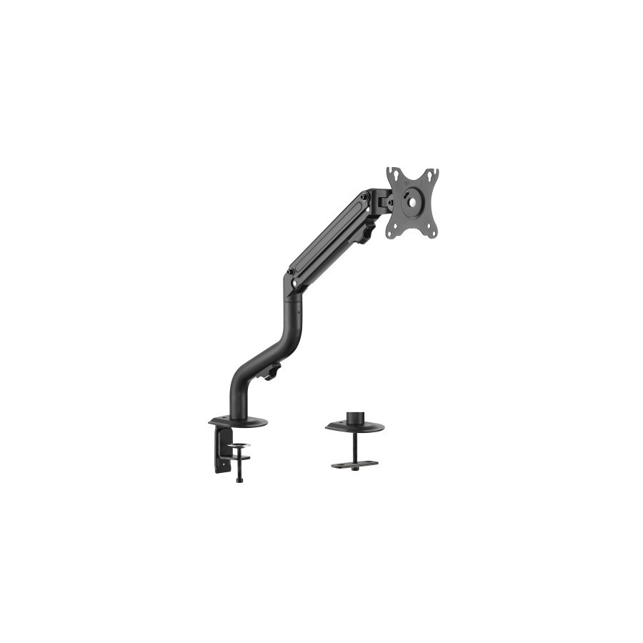 14485-EWENT SOPORTE DE ESCRITORIO DE MONITOR HASTA 34" CARGA MAXIMA 9KG. CON RESORTE MECANICO