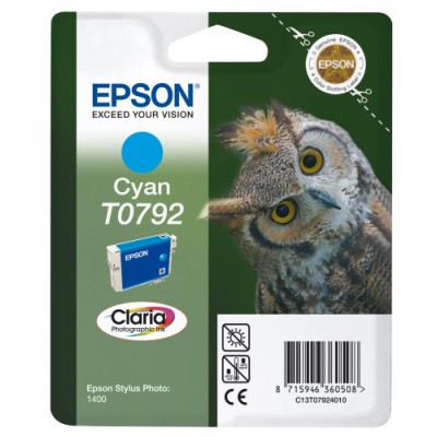 Epson Owl Cartucho T0792 cian