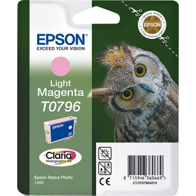 Epson Owl Cartucho T0796 magenta claro