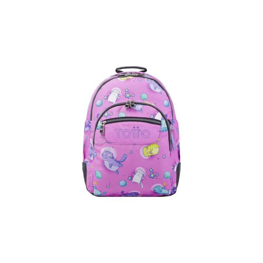 14604-MOCHILA ESCOLAR GATOS ASTRONAUTAS TOTTO MA04ECO029-2310N-9I9 14604-MOCHILA ESCOLAR GATOS ASTRONAUTAS TOTTO MA04ECO029-2310N-9I9