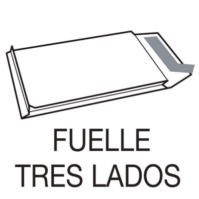 CAJA 250 BOLSAS FUELLE 280X365X30 KRAFT ARMADO 155 GRS FUELLE 3 LADOS ENVIO SEGURIDAD AUTOADHESIVO TIRA DE SILICONA SAM 149037