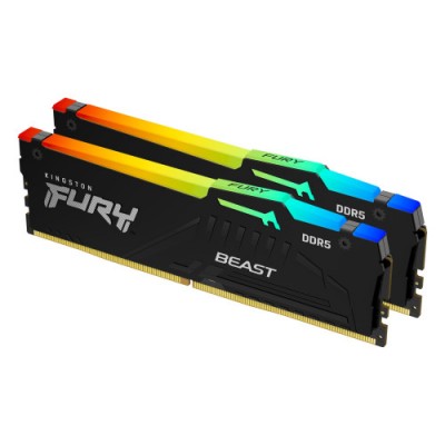 Kingston Technology FURY Beast RGB modulo de memoria 32 GB 2 x 16 GB DDR5 6000 MHz