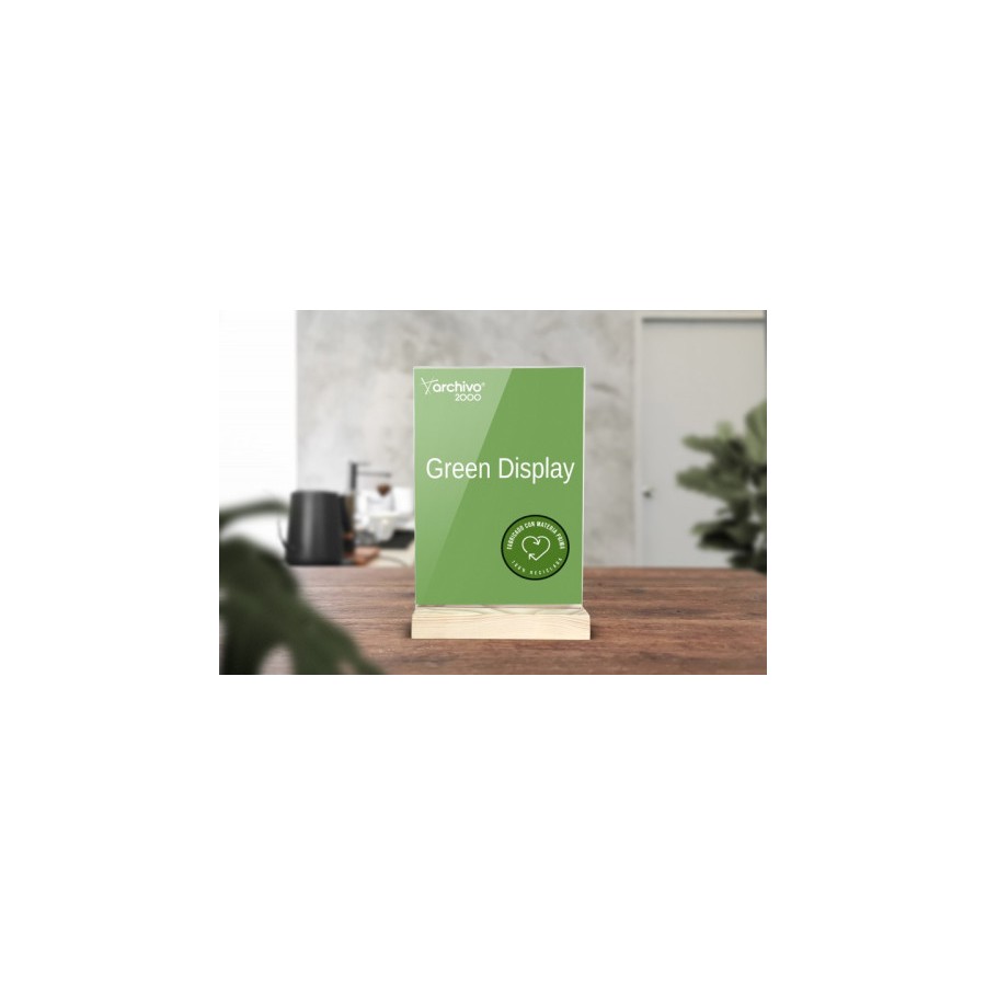 14744-EXPOSITOR SOBREMESA SOSTENIBLE GREENDISPLAY 3X7,5X12,5CM A7 ARCHIVO2000 15907M1 CS TP 14744-EXPOSITOR SOBREMESA SOSTENIBLE GREENDISPLAY 3X7,5X12,5CM A7 ARCHIVO2000 15907M1 CS TP