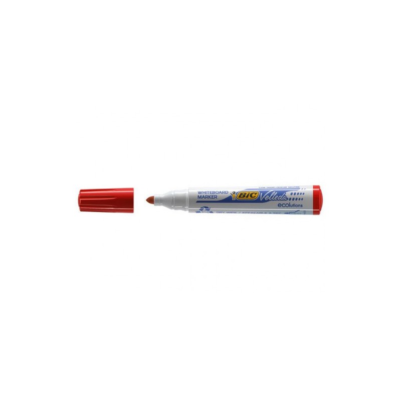 1478-MARCADOR PARA PIZARRA BLANCA 1701 TINTA A BASE DE ALCOHOL TRAZO 1,5MM. ROJO VELLEDA 904939