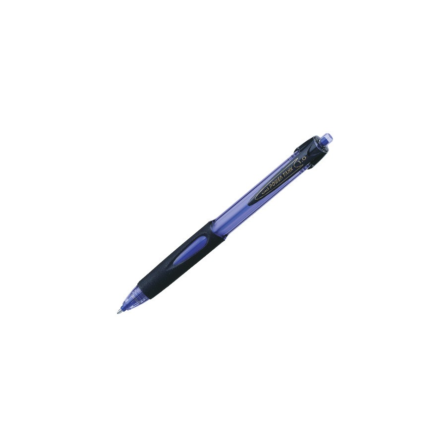 14818-Uni-Ball SN-220 Azul Boligrafo de punta retractil con pulsador 1 pieza(s)