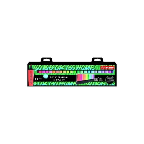 14858-ESTUCHE 23 UDS. STABILO BOSS ORIGINAL DESKSET BY SNOOZE ONE  STABILO 7023-01-06