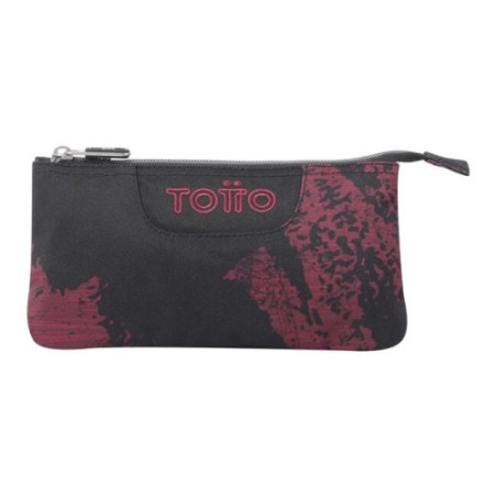 14897-ESTUCHE ESCOLAR TRES COMPARTIMENTOS TIZA ROJA - TABLERO TOTTO AC52ECO012-2310Z-5C5