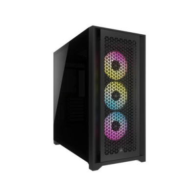 CAJA CORSAIR ICUE 5000D RGB AIRFLOW CRISTAL TEMPLADO NEGRA CC 9011242 WW