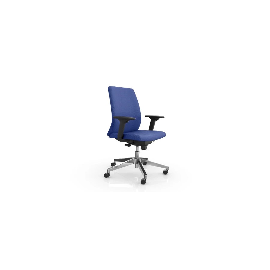 14944-SILLA PROFESIONAL TAPIZADA EN TELA MECANISMO SINCRO COLOR AZUL ROCADA 944V23-3 14944-SILLA PROFESIONAL TAPIZADA EN TELA MECANISMO SINCRO COLOR AZUL ROCADA 944V23-3