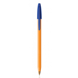 1497-BOLSA 4 BOLIGRAFOS CRISTAL FINE CUERPO NARANJA TRAZO 0,3 MM. COLORES SURTIDOS BIC 8308541