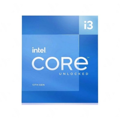 CPU 13TH GENERATION INTEL CORE I3 13100F 34GHZ 12M LGA1700 BX8071513100F 99C6TZ