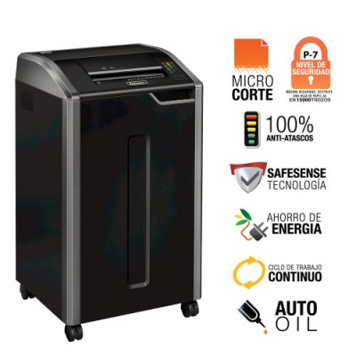 DESTRUCTORA MAXIMA SEGURIDAD P 7 425HS FELLOWES 4250501