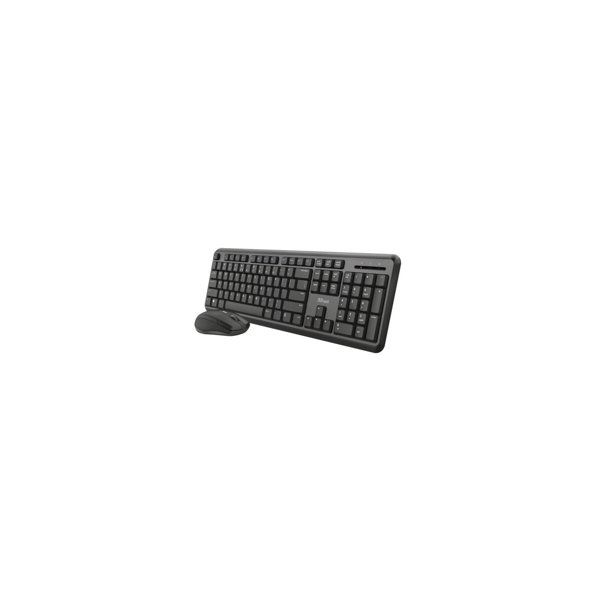 Trust ODY teclado RF inalambrico QWERTY Espanol Negro