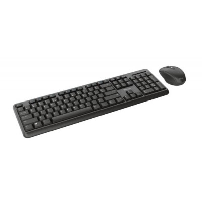 Trust ODY teclado RF inalambrico QWERTY Espanol Negro