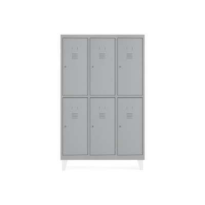 TAQUILLA 300 3 MODULOS 2 PUERTAS 180x900x50CM RAL7035 ROCADA T303M2P7035 7035