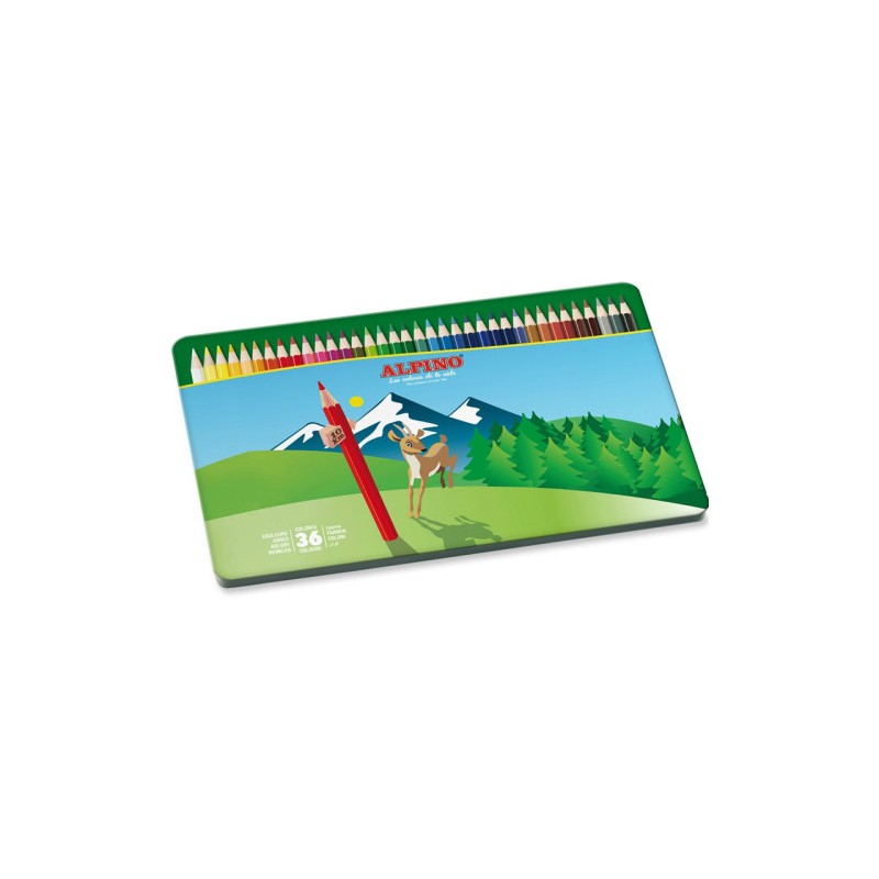 1534-Alpino AL010760 laapiz de color Multicolor 36 pieza(s)