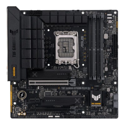 PLACA ASUS TUF GAMING B760M PLUS D4INTEL1700B7604DDR4MATX