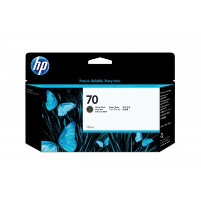 HP Cartucho de tinta DesignJet 70 negro mate de 130 ml