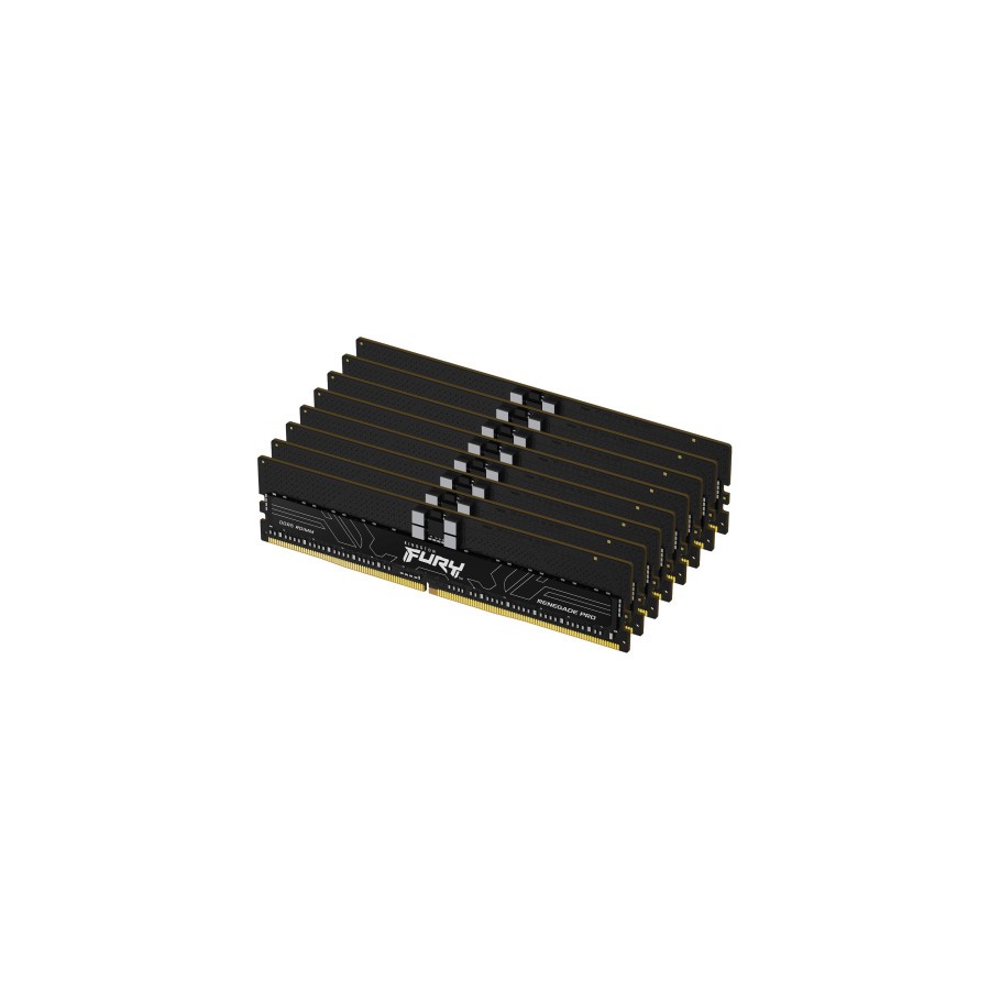 15431-Kingston Technology FURY Renegade Pro modulo de memoria 128 GB 8 x 16 GB DDR5 6000 MHz ECC 15431-Kingston Technology FURY Renegade Pro modulo de memoria 128 GB 8 x 16 GB DDR5 6000 MHz ECC