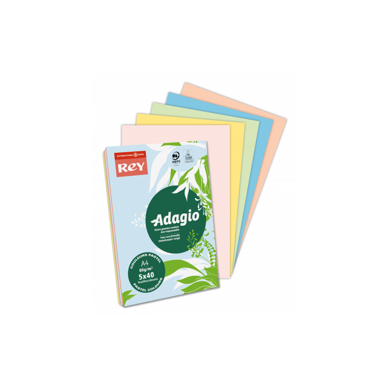 1555-PAQUETE 500H PAPEL 80GR A4 ROSA PALIDO ADAGIO 40002463 1555-PAQUETE 500H PAPEL 80GR A4 ROSA PALIDO ADAGIO 40002463