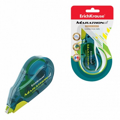 BLISTER CINTA CORRECTORA MARATHON 5MM X 12M ERICH KRAUSE 53200