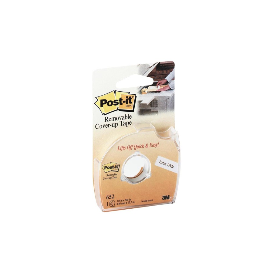 15596-BLISTER CINTA OCULTAR/ETIQUETAR 2 LINEAS 8,42MM X 17,7M CON PORTARROLLO 652-HD POST-IT 7100222075 15596-BLISTER CINTA OCULTAR/ETIQUETAR 2 LINEAS 8,42MM X 17,7M CON PORTARROLLO 652-HD POST-IT 7100222075