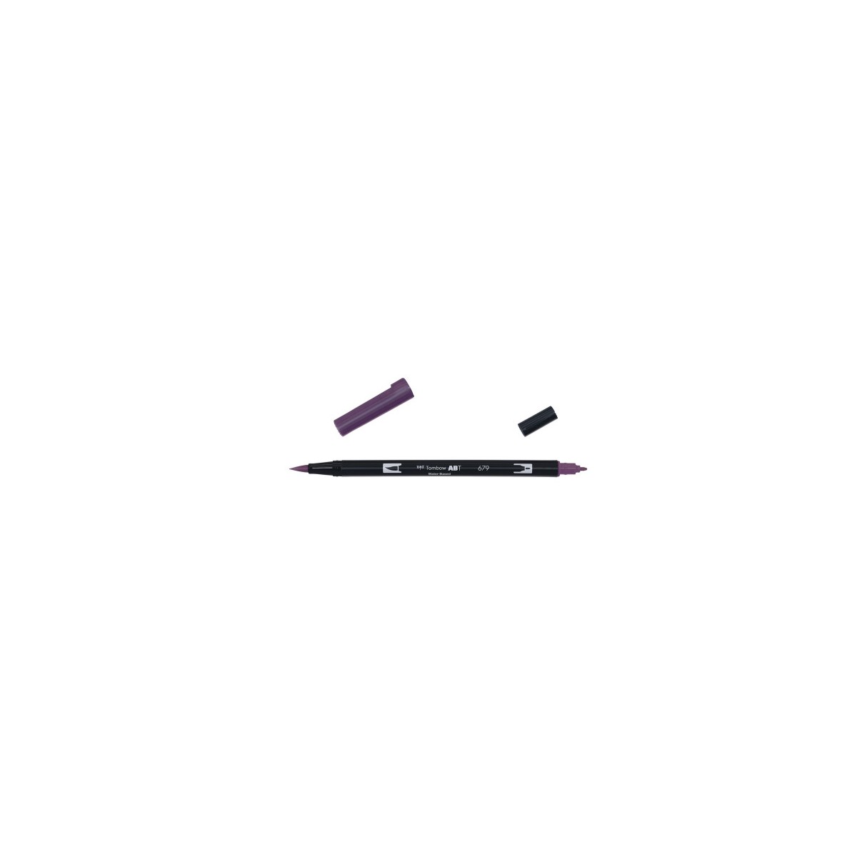 ROTULADOR DOBLE PUNTA PINCEL DUAL BRUSH 679 COLOR DARK PLUM TOMBOW ABT 679