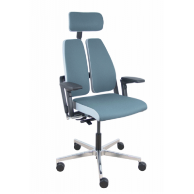 SILLA XILIUM DUO TRASLAK X MOVE BONDAI GRIS BRAZO 4D CABECERO GRIS PIQUERAS Y CRESPO 365DTKNBN80108078B3DC