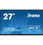 15719-MONITOR IIYAMA 27" IPS BONDED PCAP 10P TOUCH, 1920X1080, FLAT BEZEL FREE GLASS FRONT, HDMI, DISPLAYPORT, 360CD/M2,