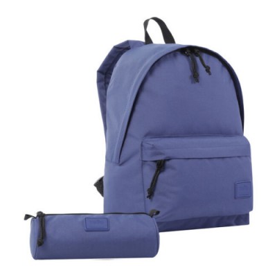 PACK MOCHILA ESTUCHE COLOR AZUL KALEX TOTTO MA04COM093 22200 Z76