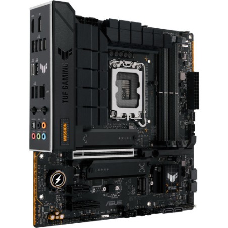 15799-PLACA ASUS TUF GAMING B760M-PLUS WIFI II,INTEL,1700,B760,4DDR5,128GB,HDMI+DP,4SATA+2M.2,5USB3.2+1USB-C,2.5GB+WIFI+