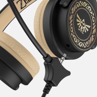 AURICULARES INTERACTIVE LOGO LEGEND OF ZELDA NEGRO OTL TECHNOLOGIES ZD0815