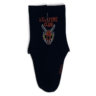 CALCETINES LOGO HELLFIRE CLUB NEGRO T35 41 HEROES SLA STTG 0002 35