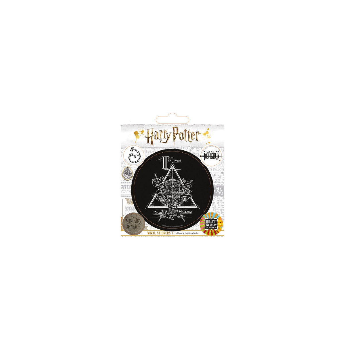 JUEGO DE PEGATINAS HARRY POTTER SiMBOLOS PYRAMID INTERNATIONAL PS7324